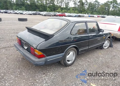 1991 Saab 900 S z USA, uszkodzony, nr VIN YS3AK35E4M7000528